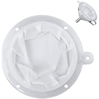 Tamiz de Filtro de Alimentos- Tamiz de Filtro de Malla 400 para Embudo de Cocina de 5 Pulgadas para Transferir LíQuido…